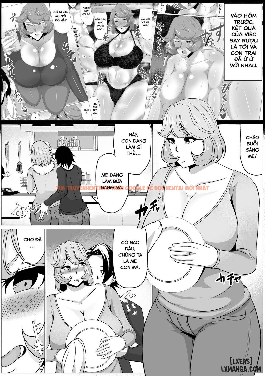 Trang truyện 2 trong truyện tranh Karada No Kankei Mocchatta Okaasan To Nashi Kuzushiteki Ni Kodzukuri Hajimechatta Hanashi - One Shot - truyentvn.net