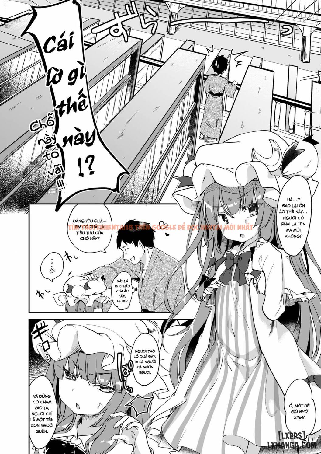 Xem ảnh 3 trong truyện hentai Karakuchi Patchouli-Sama - One Shot - hentaitvn.net