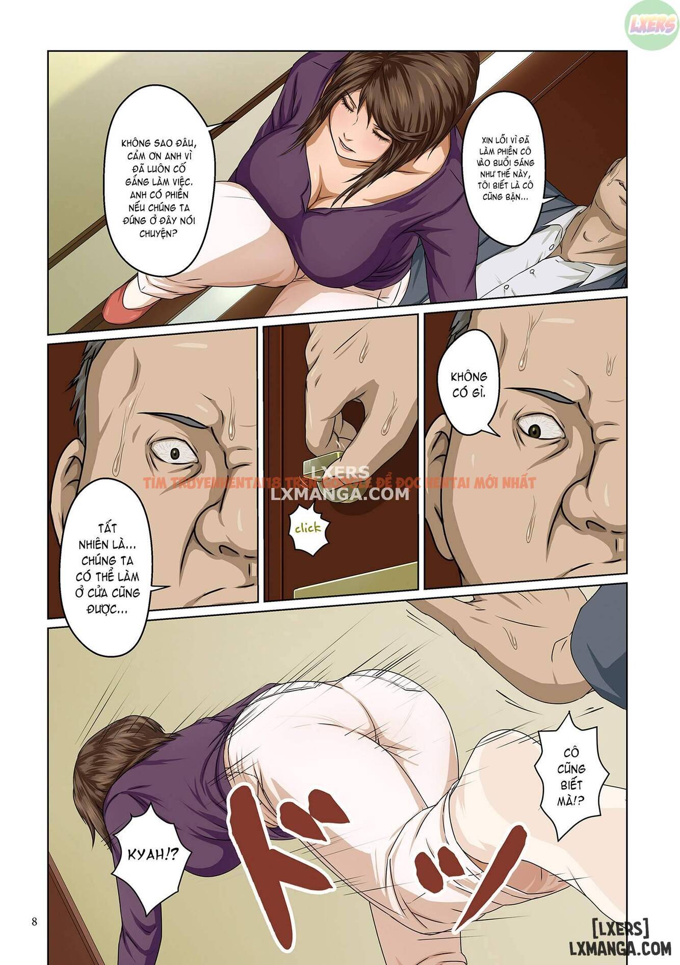 Trang truyện 12 trong truyện tranh Ánh Nhìn Vướng Víu - Chap 1 - lxmanga.org