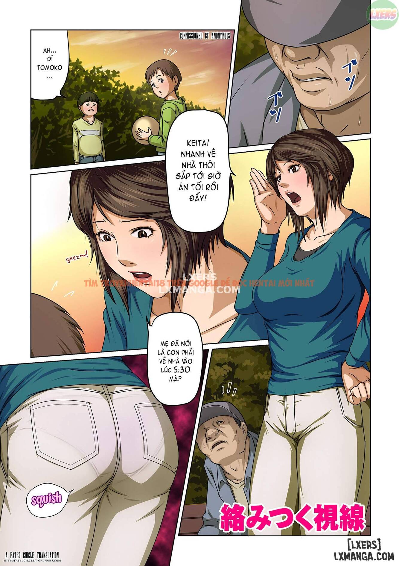 Trang truyện 9 trong truyện tranh Ánh Nhìn Vướng Víu - Chap 1 - lxmanga.org
