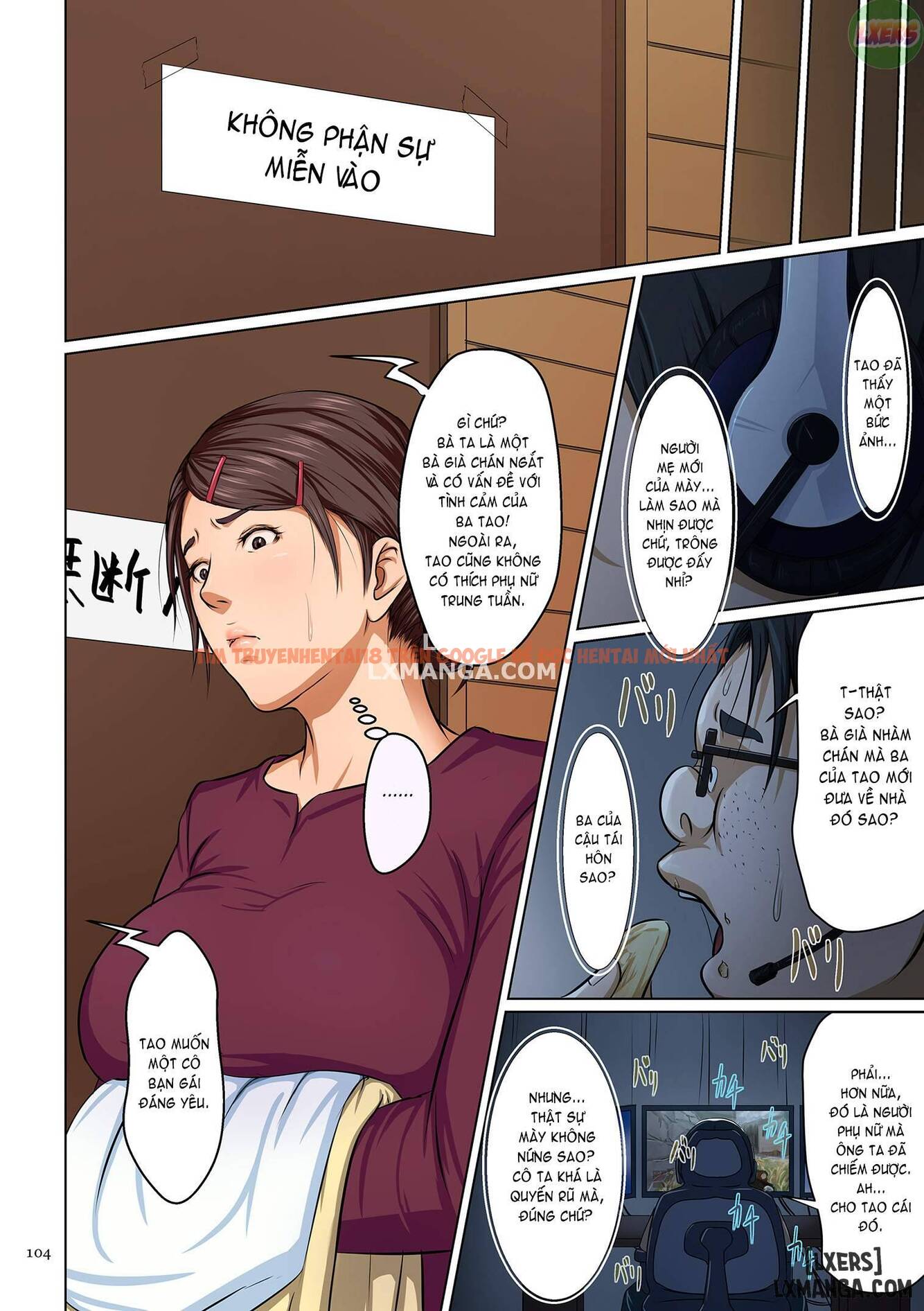 Trang truyện 4 trong truyện tranh Ánh Nhìn Vướng Víu - Chap 6 - lxmanga.org