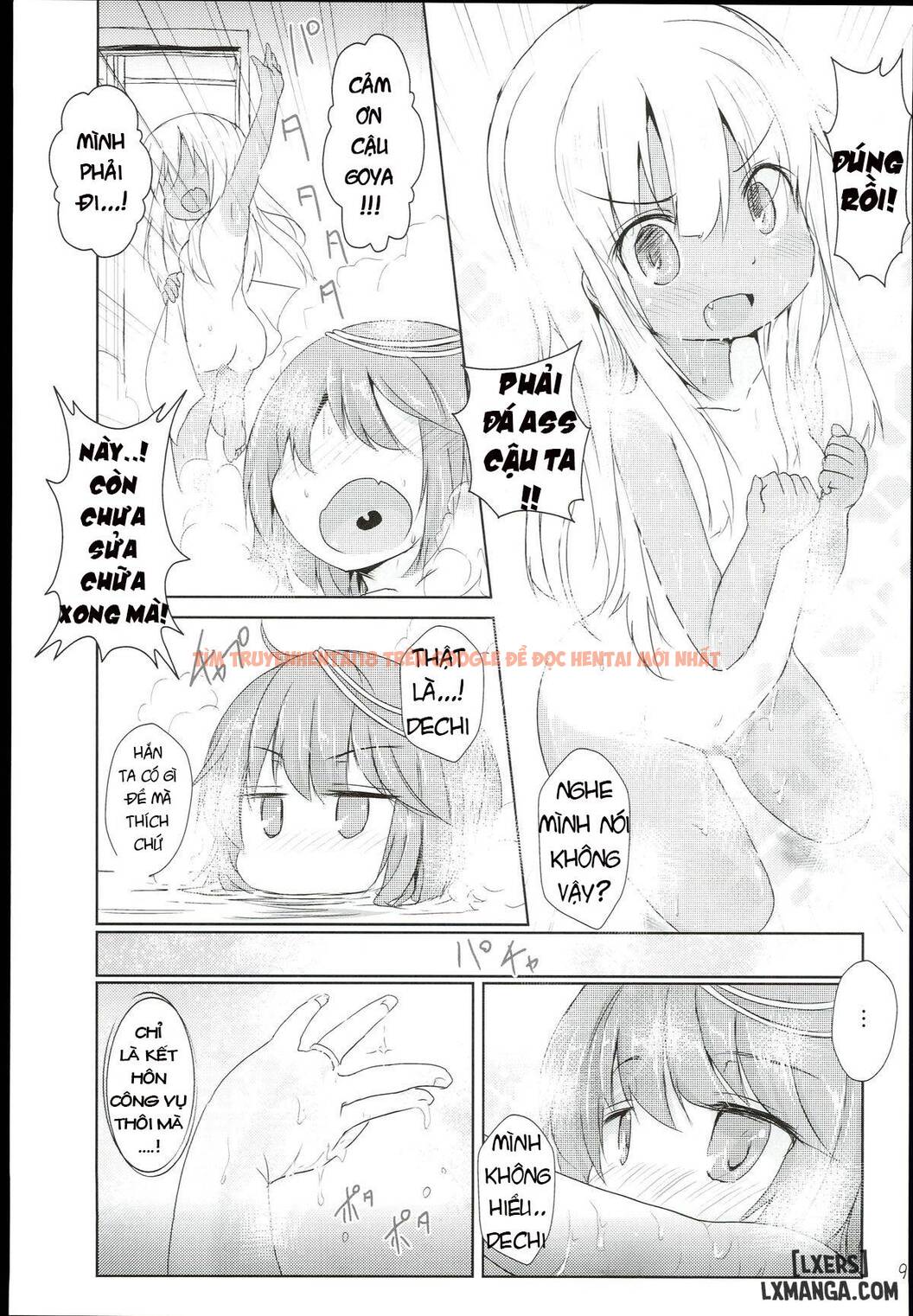 Trang truyện 7 trong truyện tranh Kasshoku Musume Wa Sekkyokuteki - One Shot - www.truyentvn.net