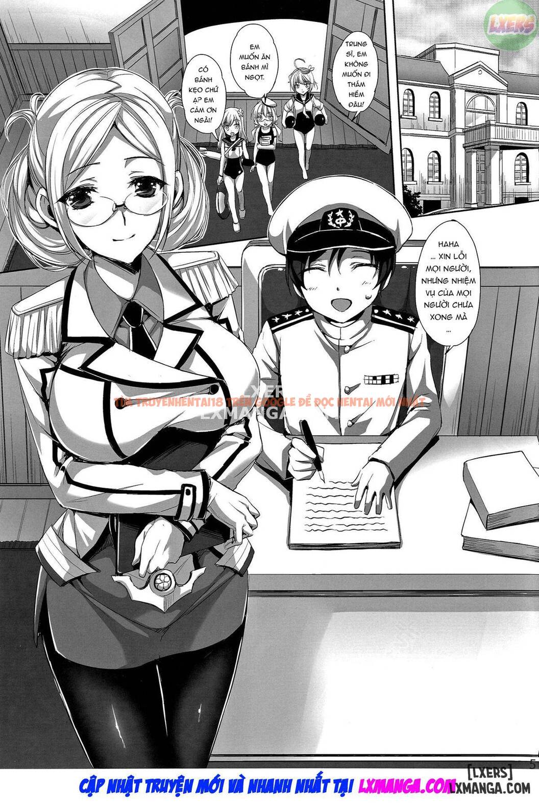 Xem ảnh 6 trong truyện hentai Katori Sensei No Yasen Jugyou - One Shot - hentaitvn.net