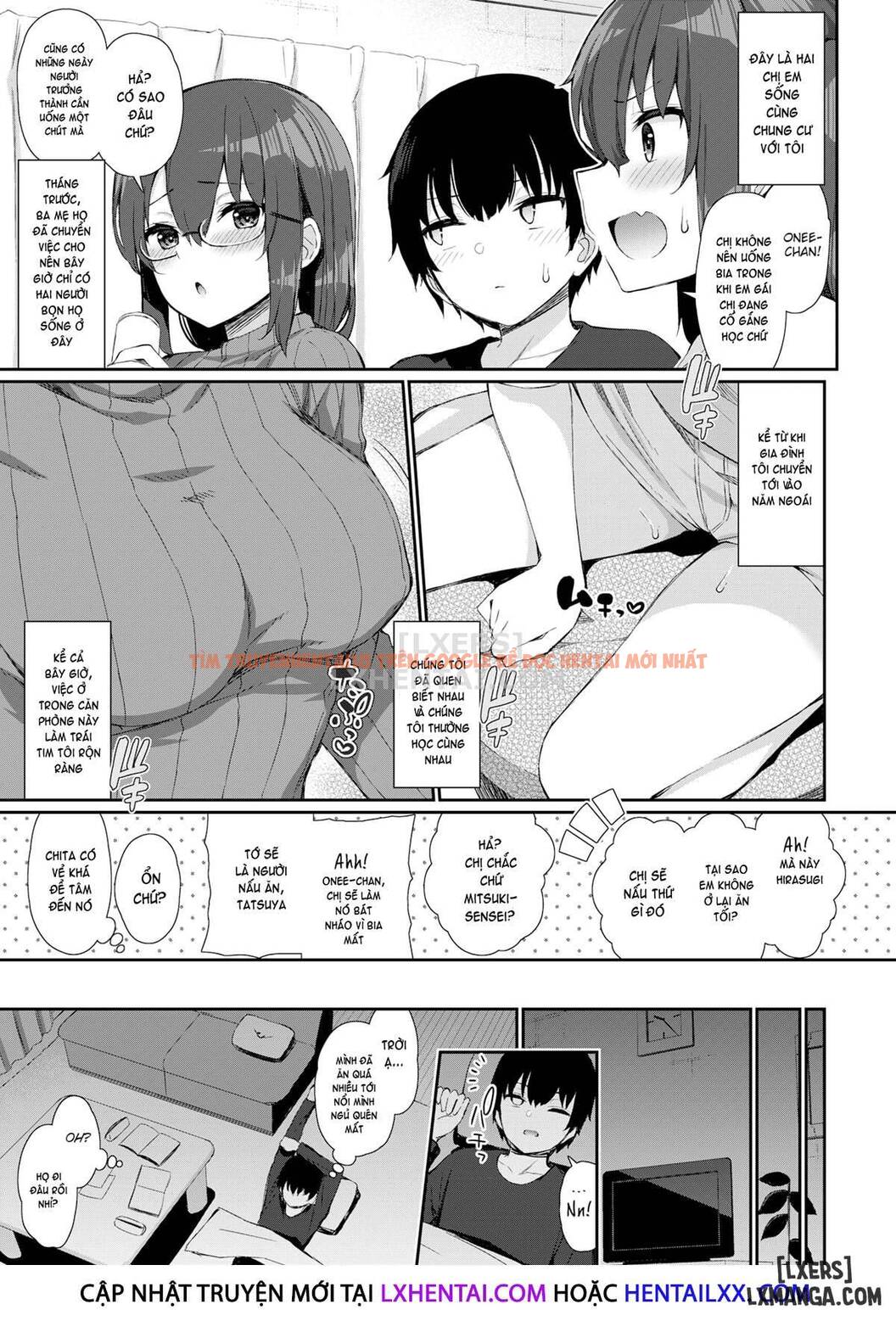 Xem ảnh 9 trong truyện hentai Kawaikute Dosukebe-Na Onee-San To - Chapter 1 - hentaitvn.net