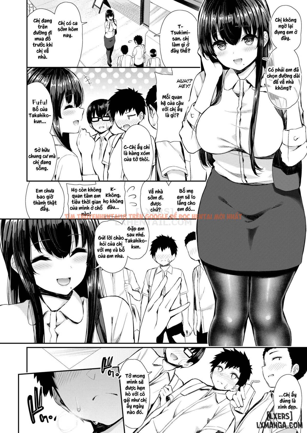 Trang truyện 1 trong truyện tranh Kawaikute Dosukebe-na Onee-san To - Chapter 2 - truyentvn.net