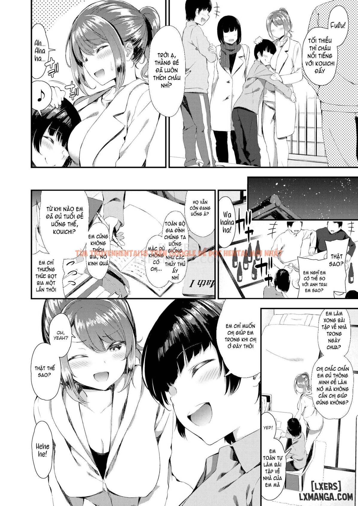 Trang truyện 1 trong truyện tranh Kawaikute Dosukebe-na Onee-san To - Chapter 5 - www.truyentvn.net