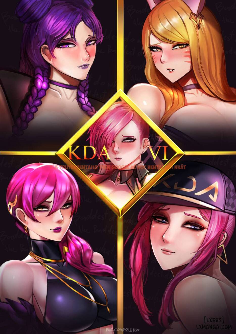 Xem ảnh 2 trong truyện hentai Lmht Hentai Đội Quân Vi Địt Đội Quân Nữ KDA - One Shot - hentaitvn.net