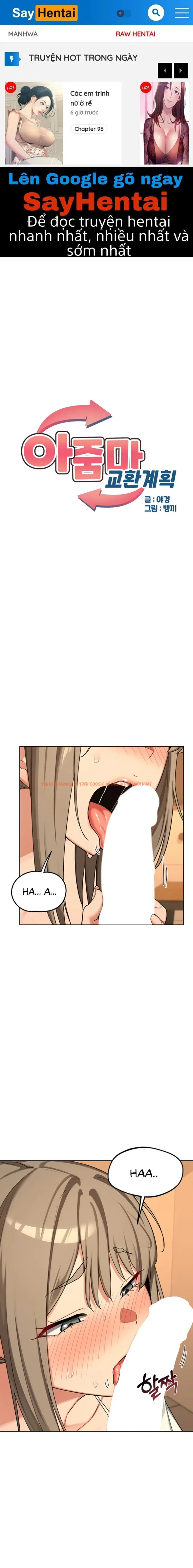 Xem ảnh Kế Hoạch Trao Đổi Mẹ - Chapter 54 - 1 - Truyenhentaiz.net