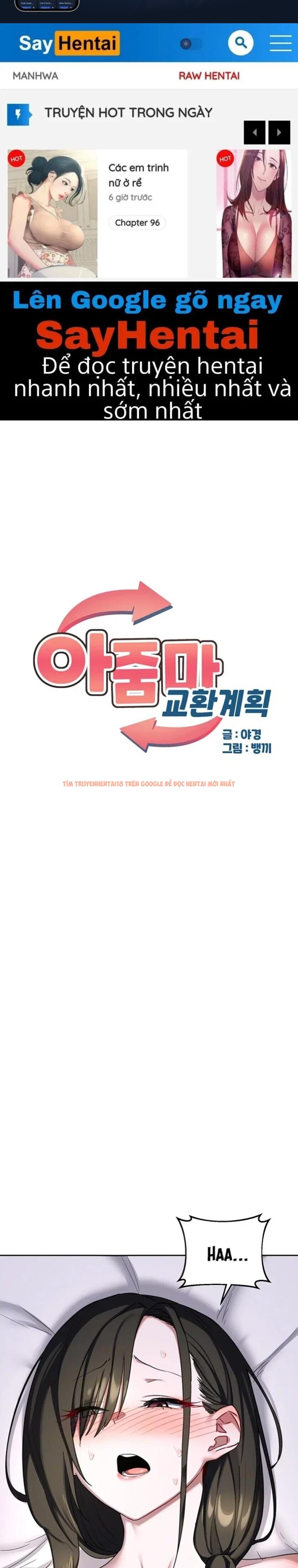 Xem ảnh Kế Hoạch Trao Đổi Mẹ - Chapter 67 - 1 0 - Truyenhentaiz.net