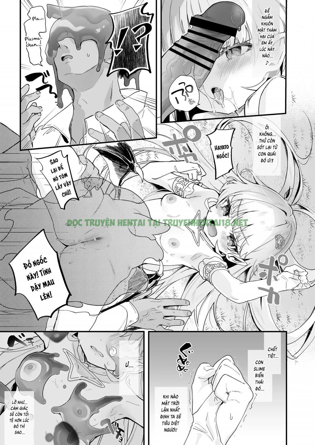 Xem ảnh 19 trong truyện hentai KEKKI YAKOU 2 ~No Way I'd Lose To A Lewd Slime!~ - One Shot - truyenhentai18.pro