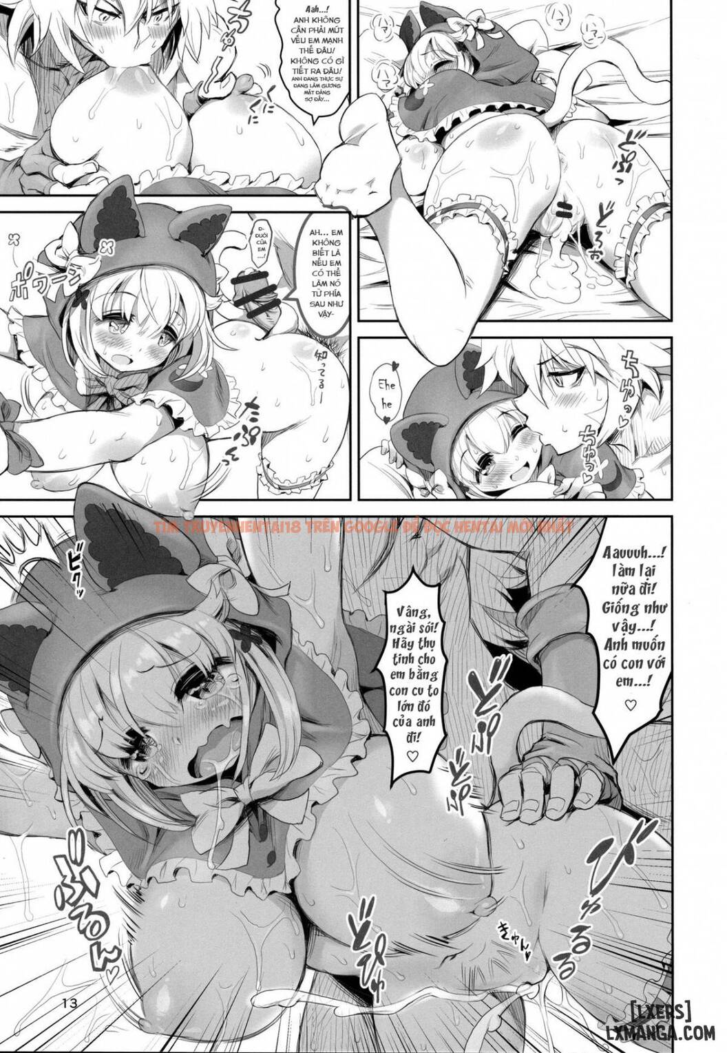 Trang truyện 11 trong truyện tranh Kemomimi Douwashuu -akazukin-chan - One Shot - hentai24h.pro