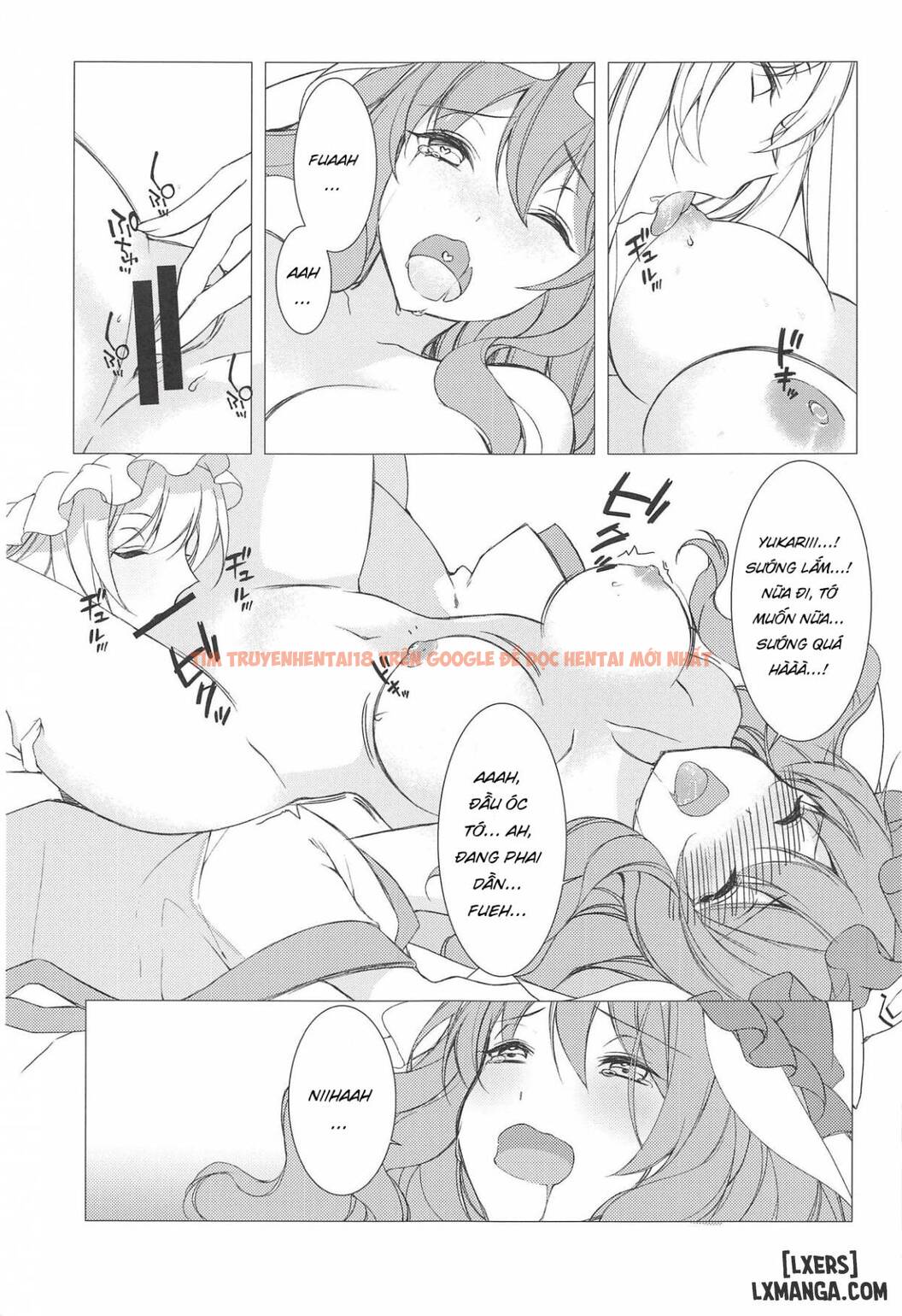 Trang truyện 10 trong truyện tranh (yuri Truyện) Cô Ấy Có Ở Đó Không? - One Shot - hentai24h.pro