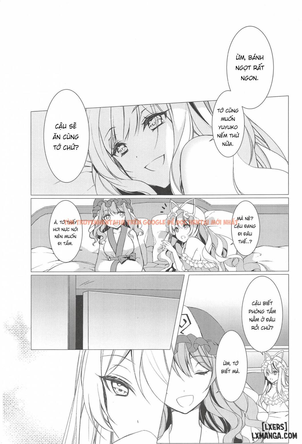 Trang truyện 2 trong truyện tranh (yuri Truyện) Cô Ấy Có Ở Đó Không? - One Shot - hentai24h.pro