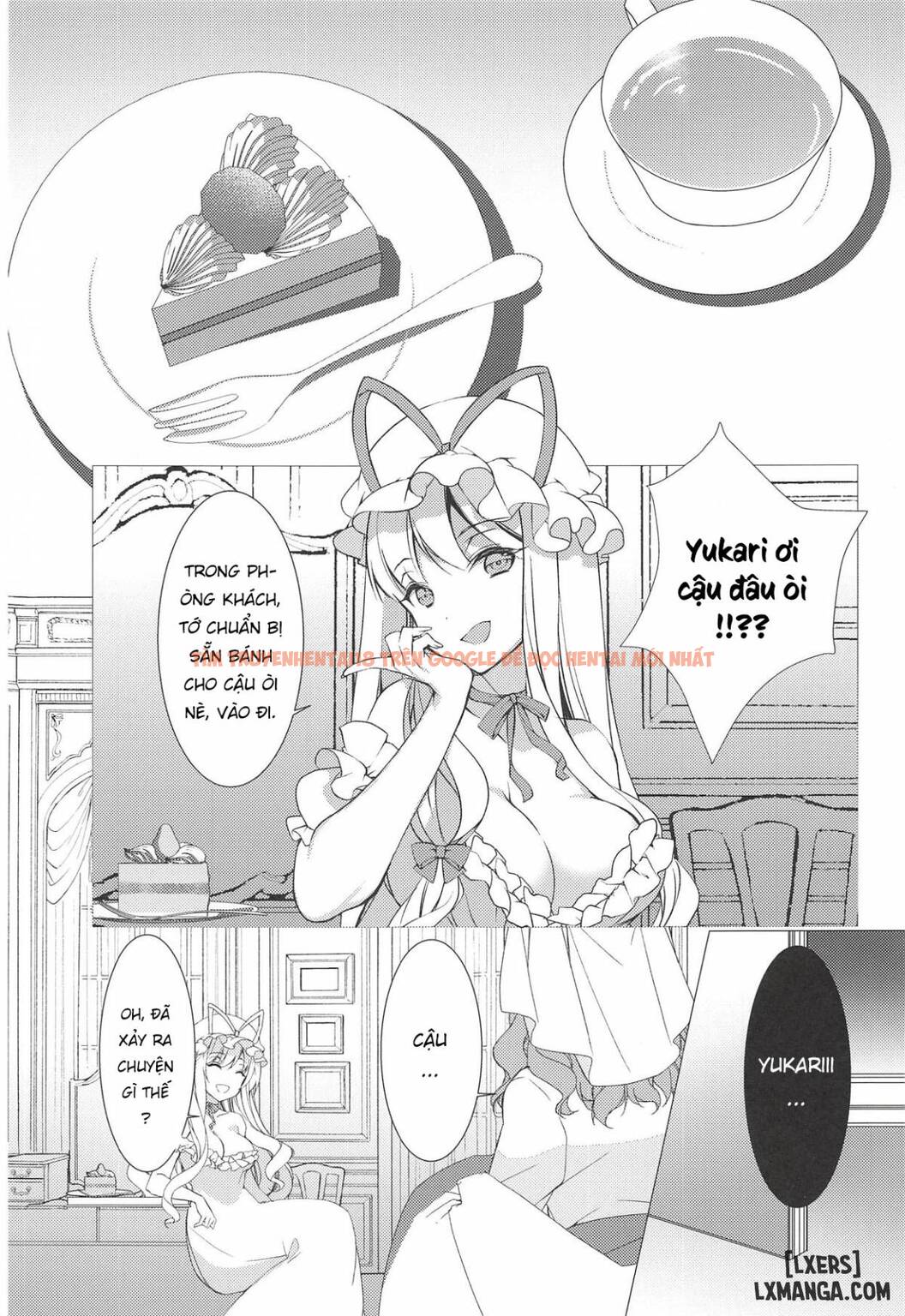 Trang truyện 4 trong truyện tranh (yuri Truyện) Cô Ấy Có Ở Đó Không? - One Shot - hentai24h.pro