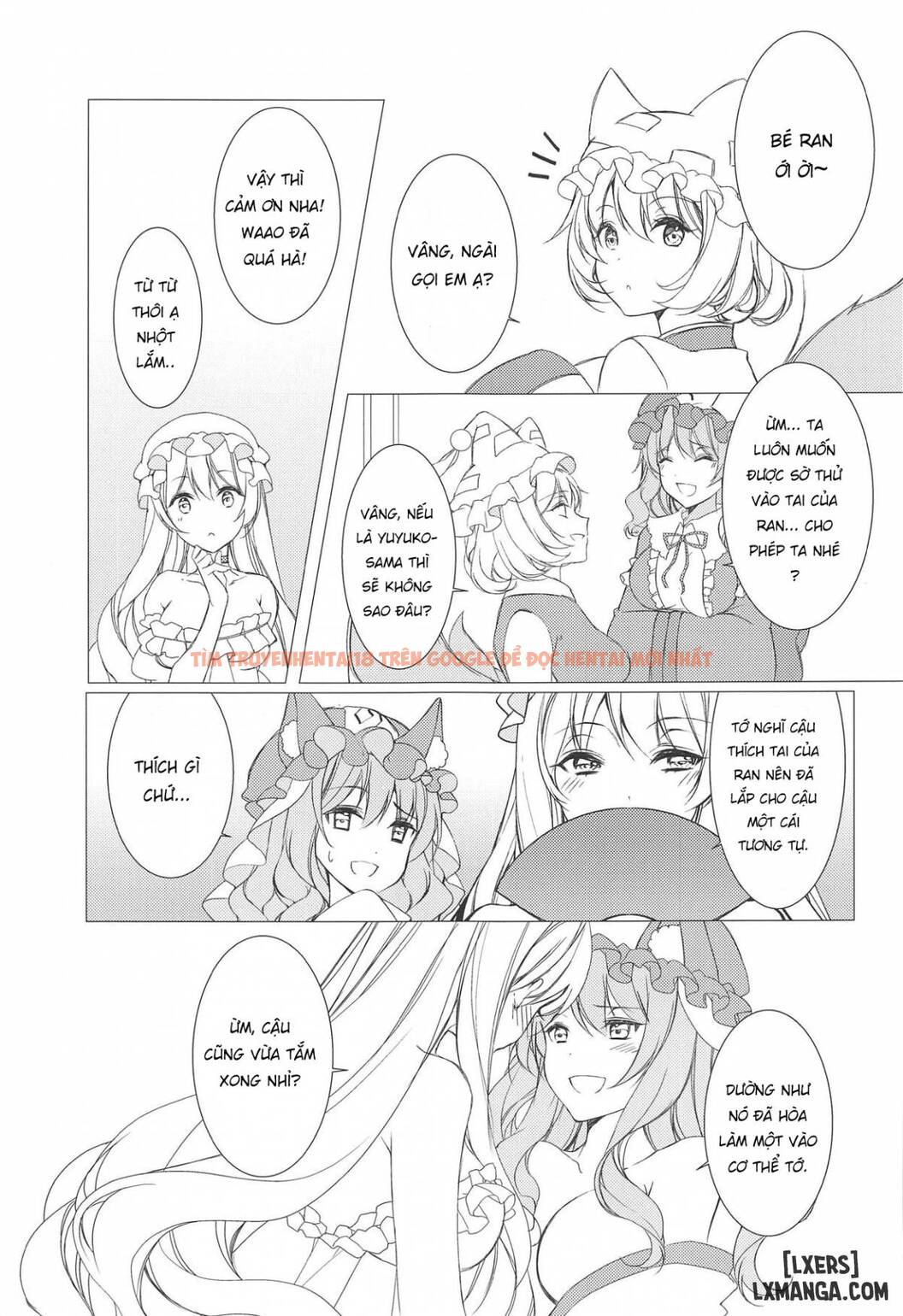Trang truyện 6 trong truyện tranh (yuri Truyện) Cô Ấy Có Ở Đó Không? - One Shot - hentai24h.pro