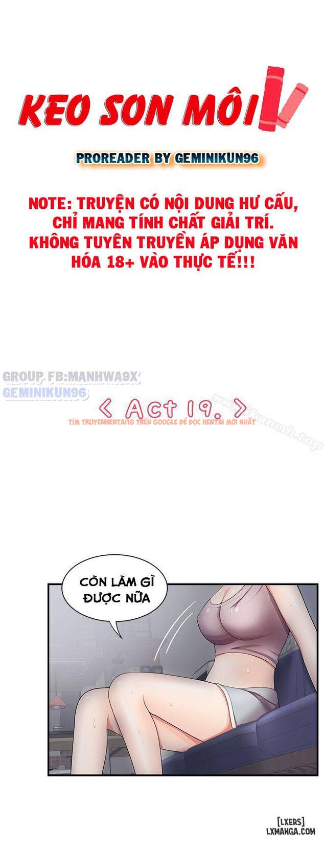 Xem ảnh 4 trong truyện hentai Keo Son Môi - Chapter 19 - hentaitvn.net