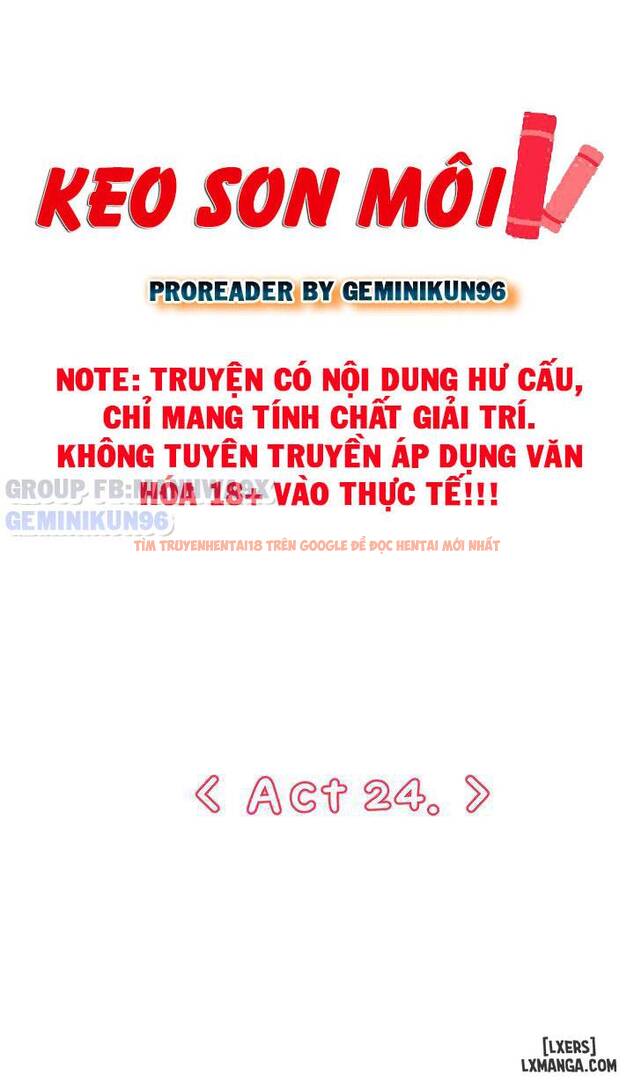 Xem ảnh 1 trong truyện hentai Keo Son Môi - Chapter 24 - hentaitvn.net