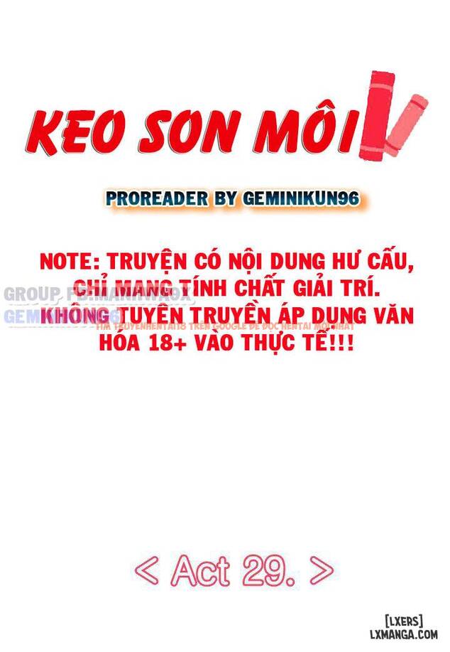 Xem ảnh 1 trong truyện hentai Keo Son Môi - Chapter 29 - hentaitvn.net