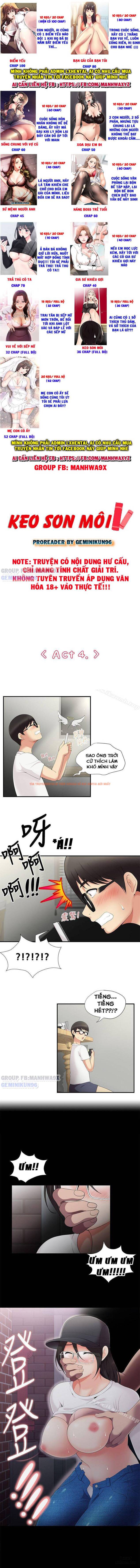Xem ảnh 1 trong truyện hentai Keo Son Môi - Chapter 4 - hentaitvn.net