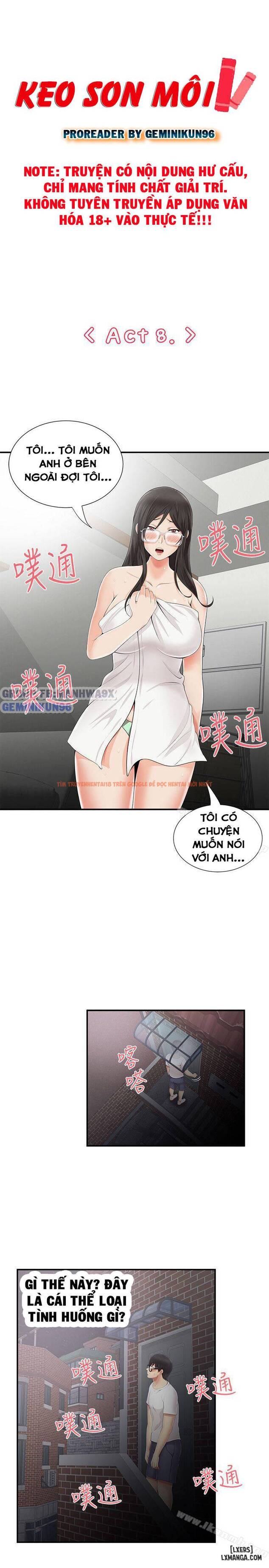 Xem ảnh 2 trong truyện hentai Keo Son Môi - Chapter 8 - hentaitvn.net