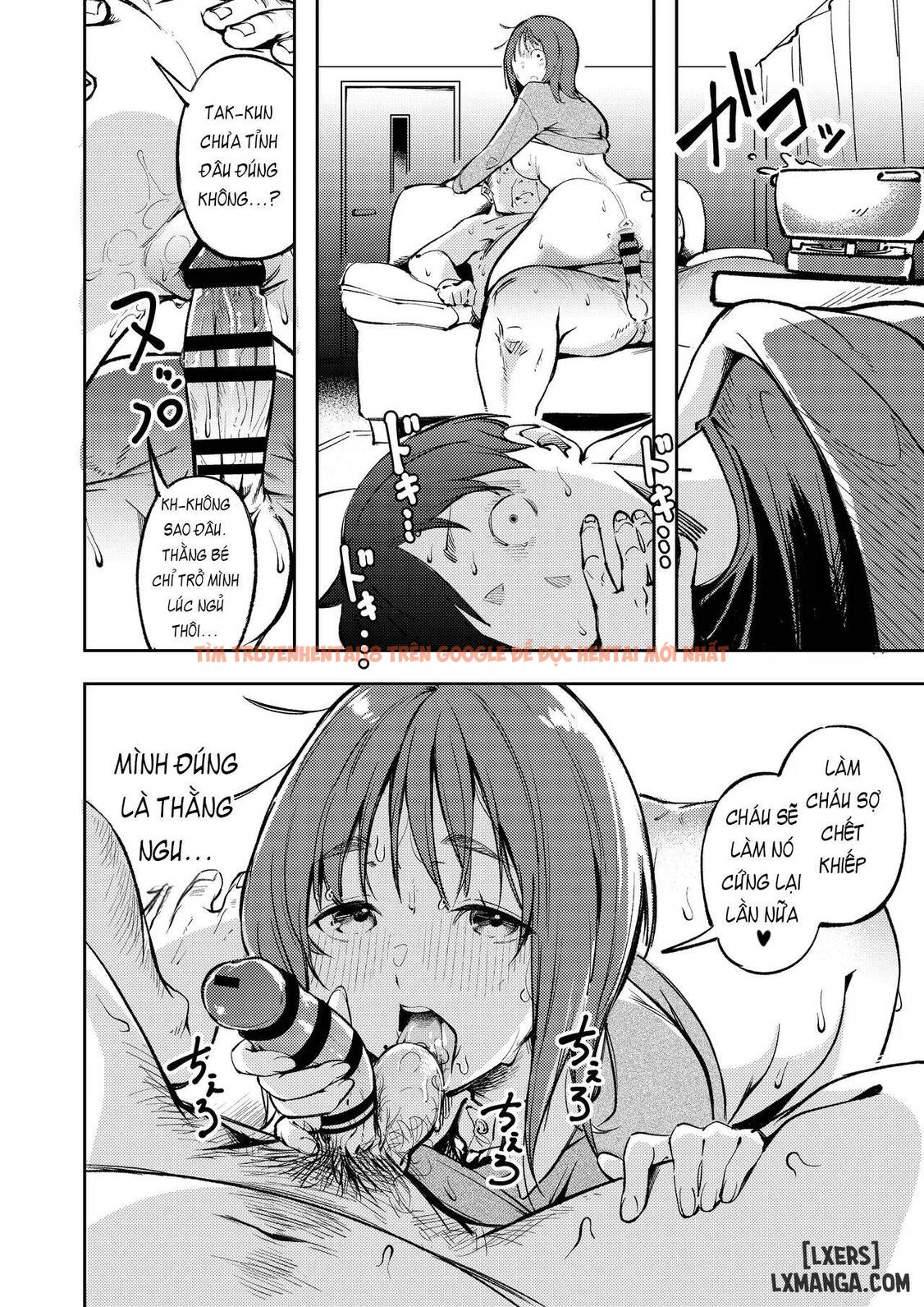 Xem ảnh 21 69e8f86bed4f1 trong truyện hentai Khi Tôi Trở Về Nhà Sau Quãng Thời Gian Dài, Bạn Thơ Ấu Đã Trở Thành Của Bố Tôi - One Shot - hentaitvn.net