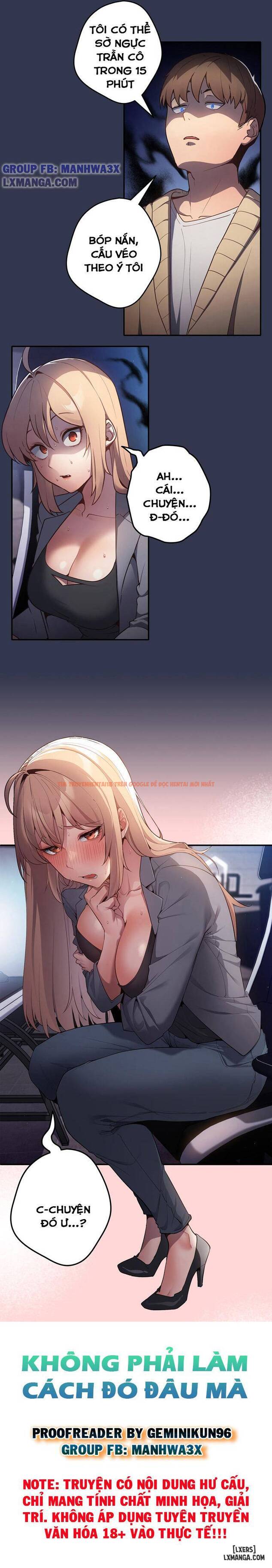 Xem ảnh 14 trong truyện hentai Không Phải Làm Cách Đó Đâu Mà - Chapter 1 - hentaitvn.net