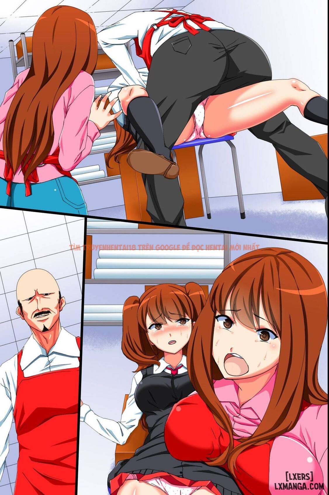 Xem ảnh 4 trong truyện hentai Kichiku Tenchou No Te Ni Ochiyuku Bijin Oyako - One Shot - hentaitvn.net