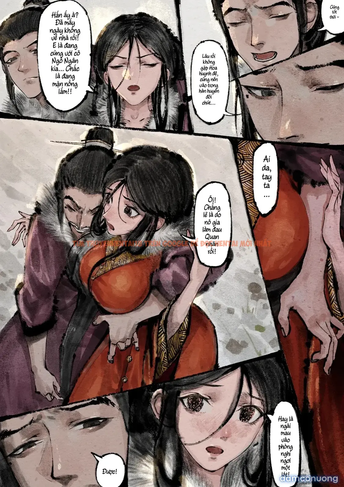 Xem ảnh Kim Bình Mai - Chapter 15 - 4 - Truyenhentaiz.net