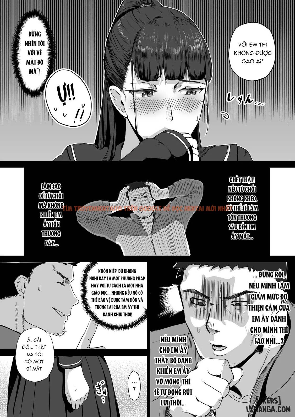 Trang truyện 7 trong truyện tranh Kimajime Na Yuutousei Wa, Sensei Dake No Mesu Ni Naritai. - One Shot. - lxmanga.org