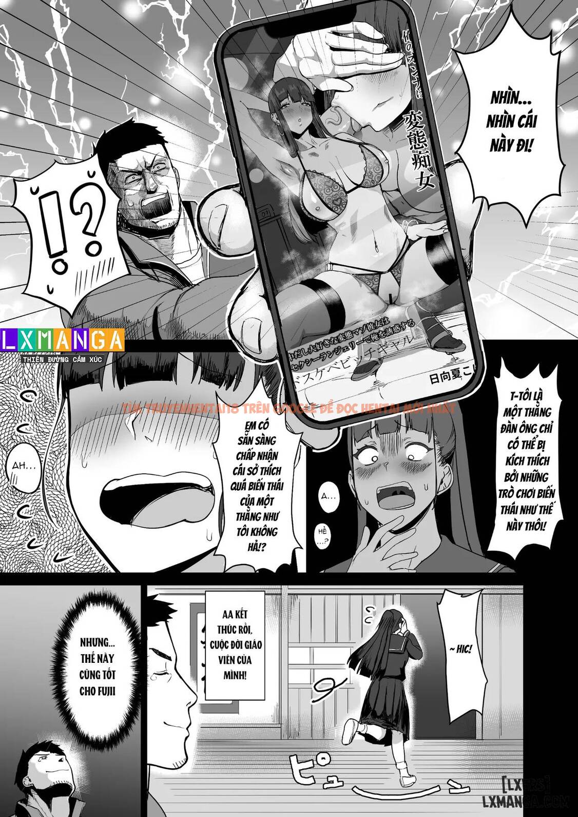 Trang truyện 8 trong truyện tranh Kimajime Na Yuutousei Wa, Sensei Dake No Mesu Ni Naritai. - One Shot. - lxmanga.org