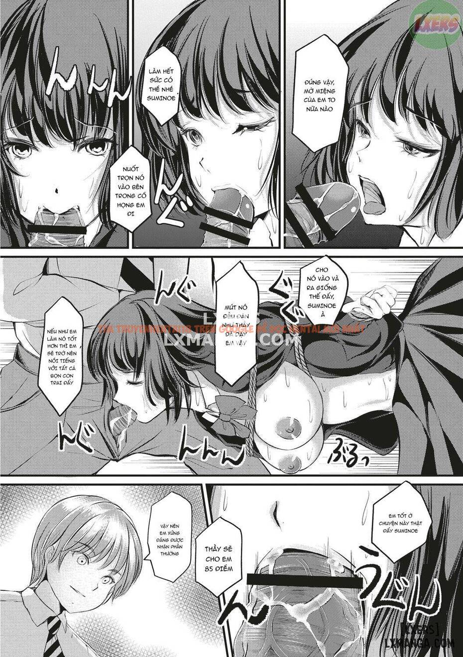 Trang truyện 19 trong truyện tranh Kinbaku Seidorei Choukyou Gakuen - Chap 5 END - lxmanga.org