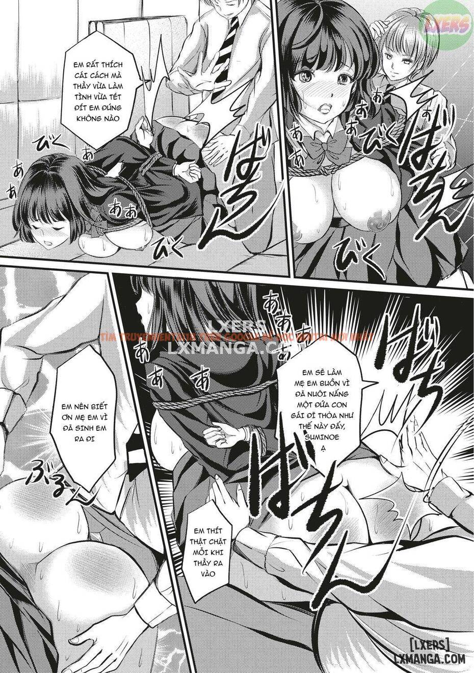 Trang truyện 20 trong truyện tranh Kinbaku Seidorei Choukyou Gakuen - Chap 5 END - lxmanga.org
