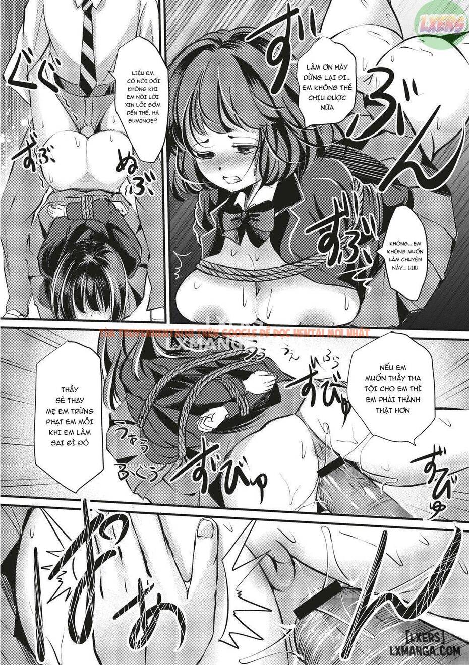 Trang truyện 37 trong truyện tranh Kinbaku Seidorei Choukyou Gakuen - Chap 5 END - lxmanga.org