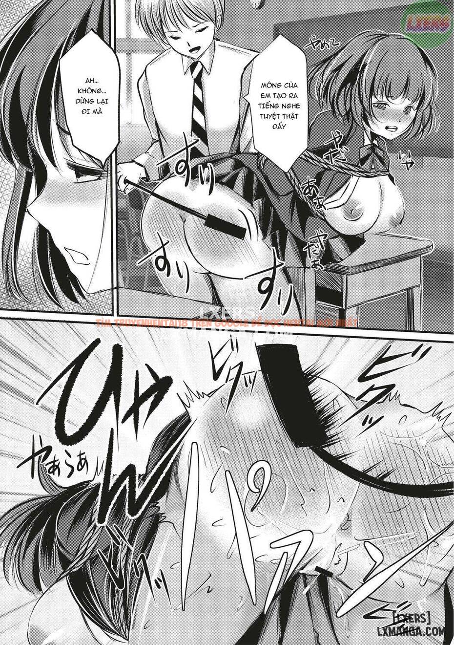 Trang truyện 40 trong truyện tranh Kinbaku Seidorei Choukyou Gakuen - Chap 5 END - lxmanga.org