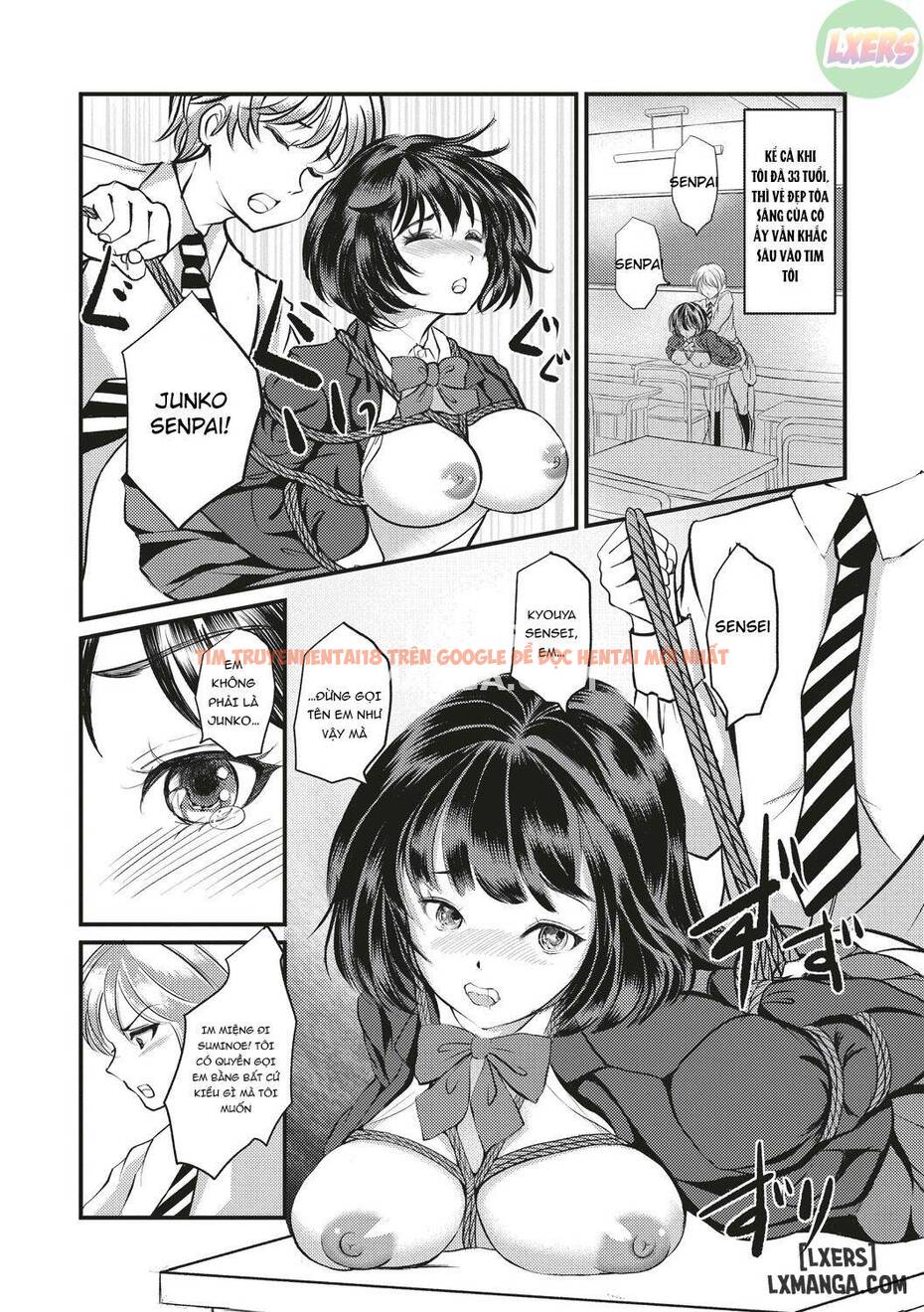 Trang truyện 5 trong truyện tranh Kinbaku Seidorei Choukyou Gakuen - Chap 5 END - lxmanga.org