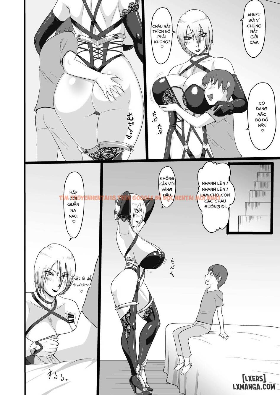 Trang truyện 2 trong truyện tranh Bà Dì Hàng Xóm - One Shot - hentai24h.pro
