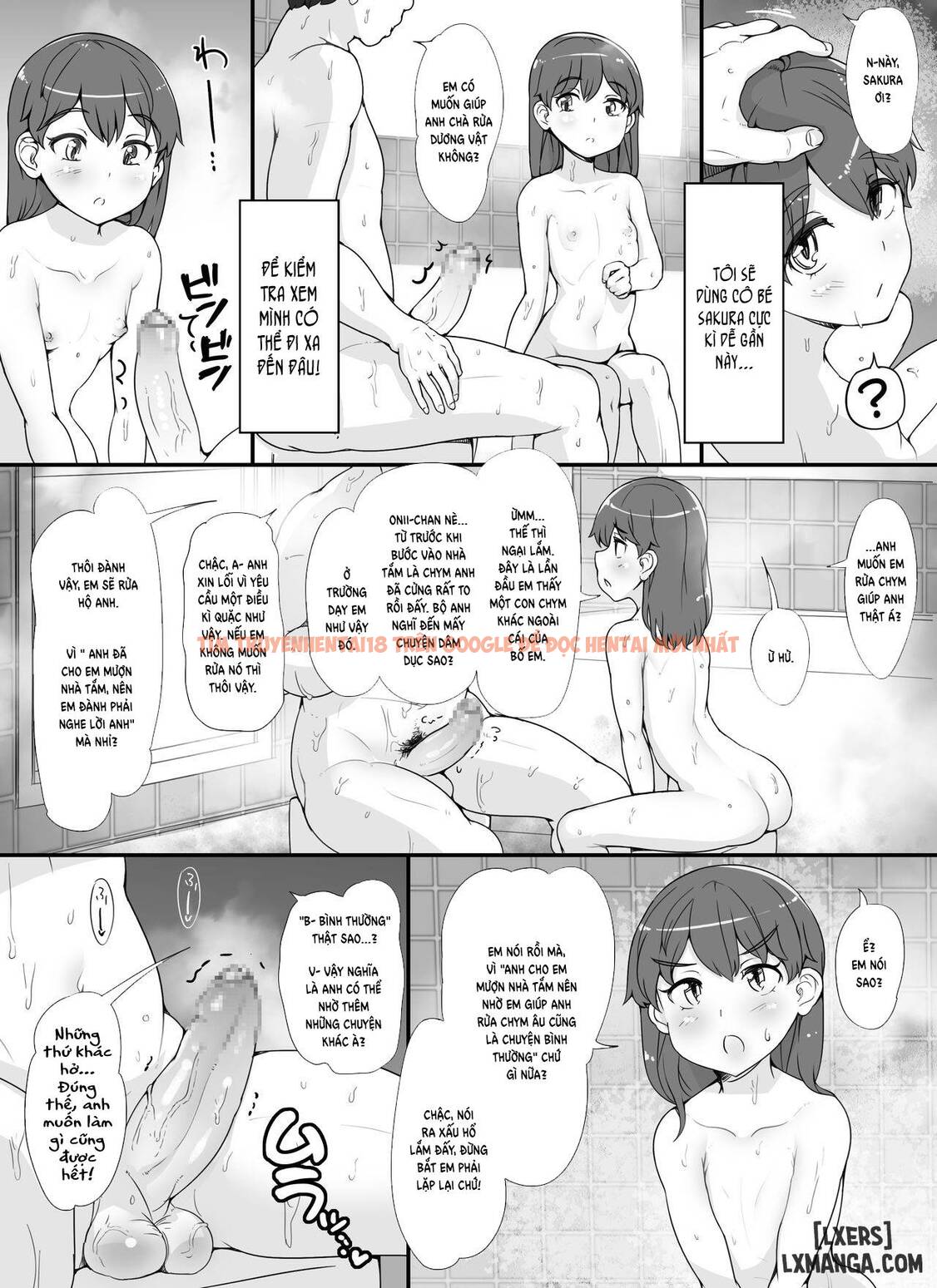 Trang truyện 6 trong truyện tranh Kinjo No Onnatachi Ga Nazeka Ore No Ie No Furo Ni Hairi Ni Kuru Ken - One Shot - truyentvn.net