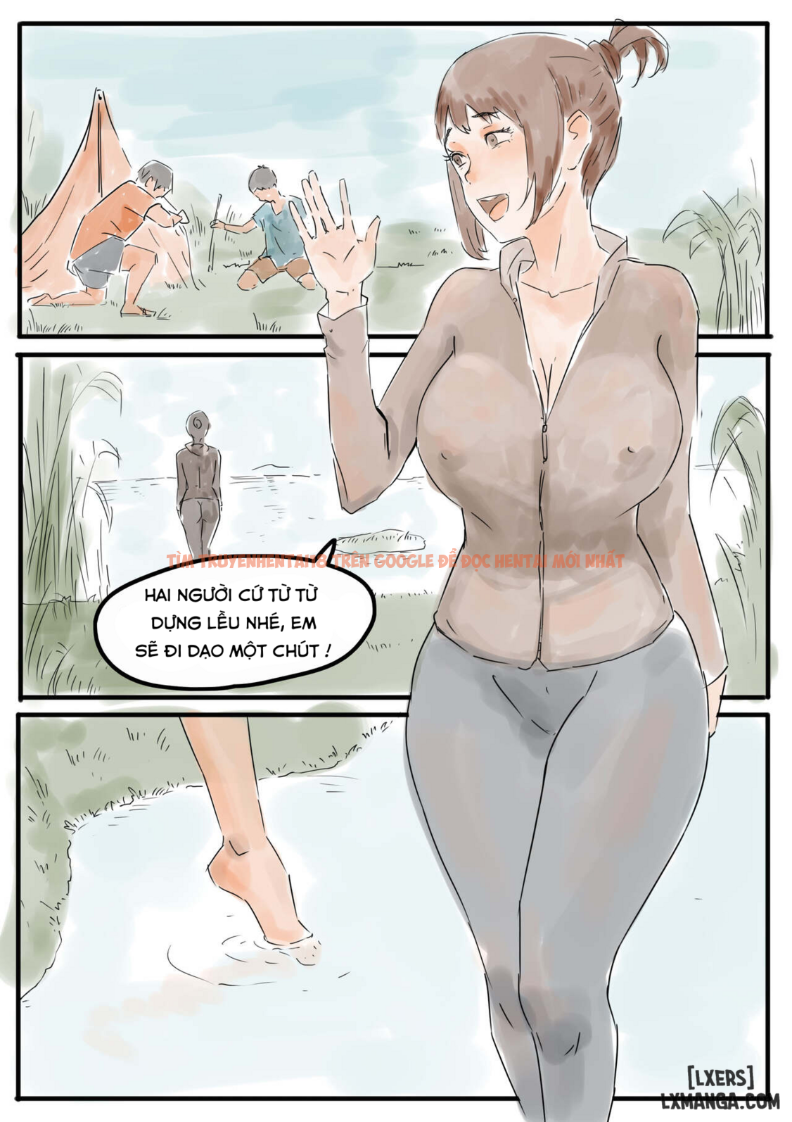 Xem ảnh 1 trong truyện hentai Kinki - Camping Romance - One Shot - hentaitvn.net