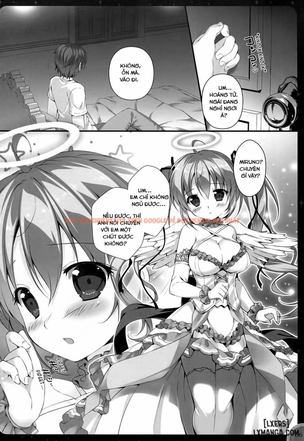 Xem ảnh 4 trong truyện hentai Kinkyuu Mission Tenshichou Miruno No Shinshitsu - One Shot - hentaitvn.net