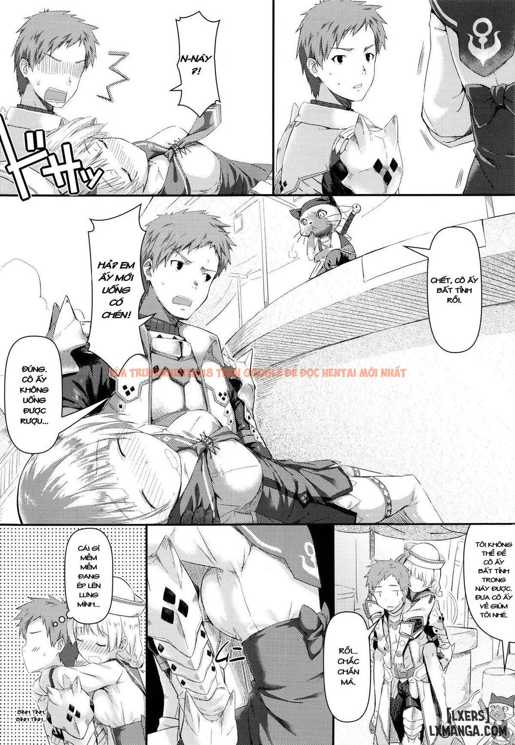 Trang truyện 4 trong truyện tranh Kinkyuu Quest -uketsukejou Ga Taihen - One Shot - www.lxmanga.org