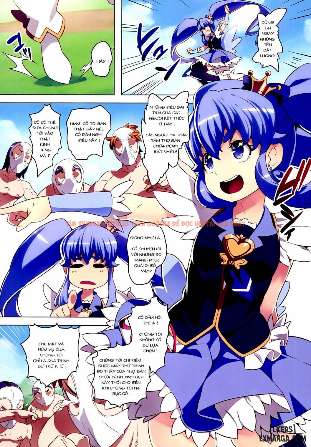 Xem ảnh 3 trong truyện hentai Kinkyuu!! Tenkuu Ni Mau Aoki Joou Wo Kare - One Shot - hentaitvn.net