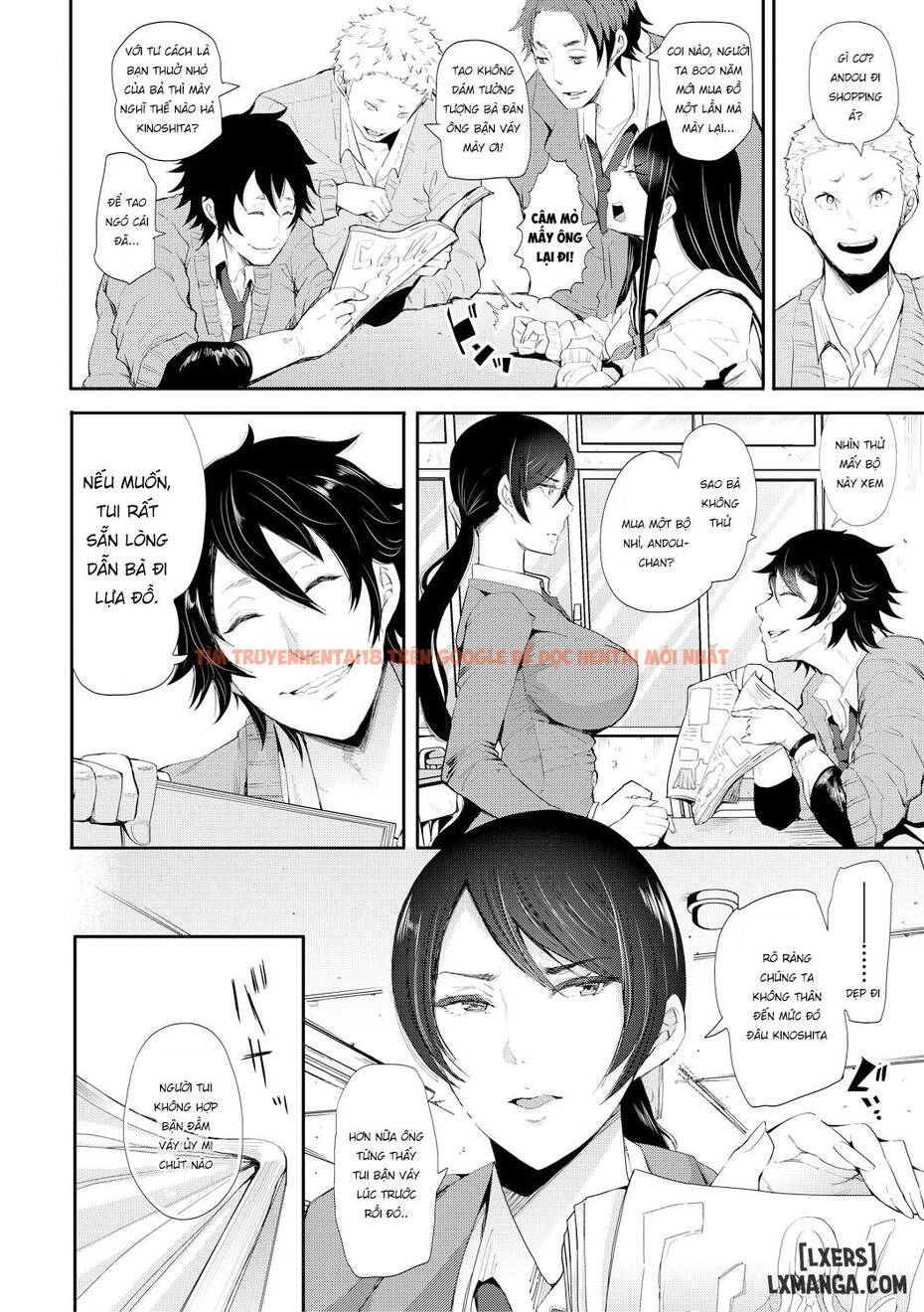 Trang truyện 1 trong truyện tranh Bạo Dâm Cô Giáo Và Đám Học Sinh Hư Hỏng - Chap 1 - lxmanga.org