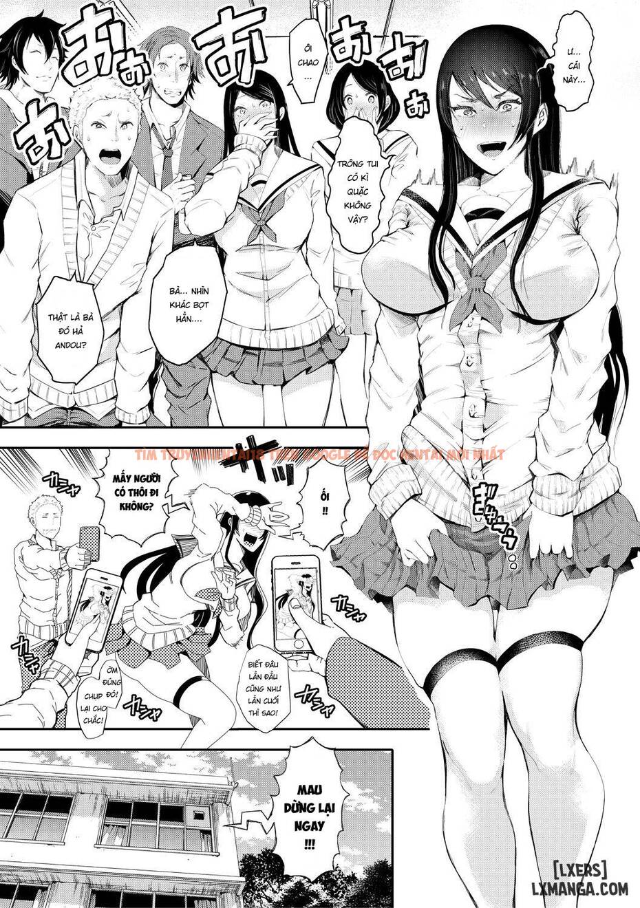 Trang truyện 4 trong truyện tranh Bạo Dâm Cô Giáo Và Đám Học Sinh Hư Hỏng - Chap 2 - lxmanga.org