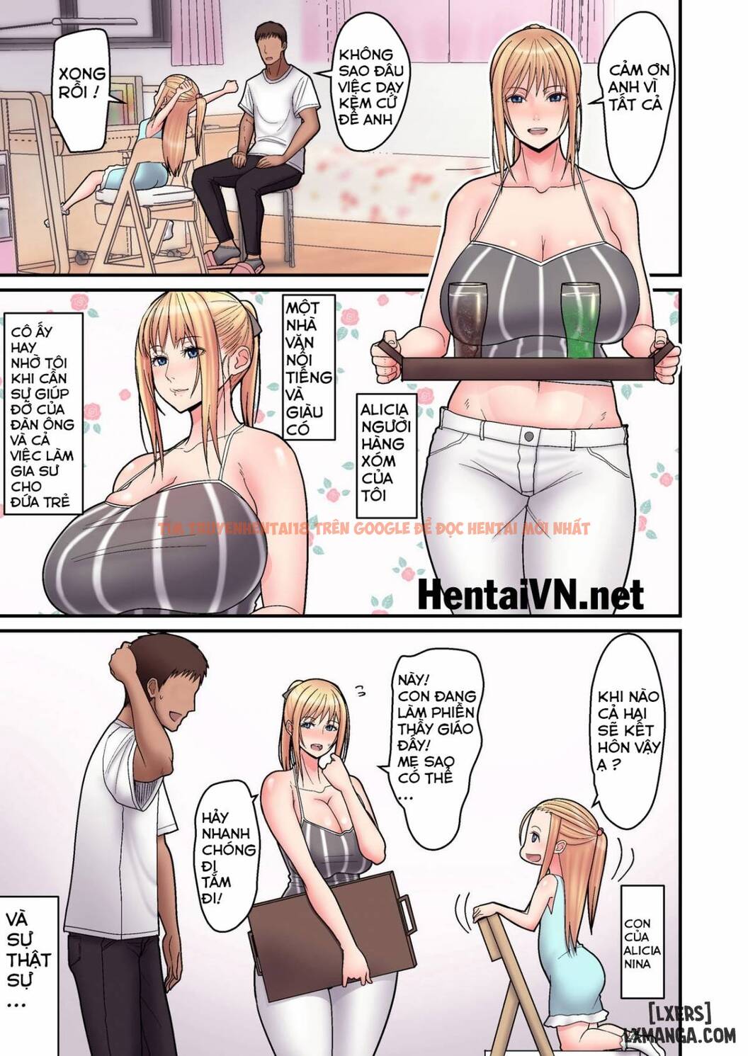 Trang truyện 2 trong truyện tranh Mẹ Đơn Thân Lâu Rồi Không Được Yêu - One Shot - lxmanga.org