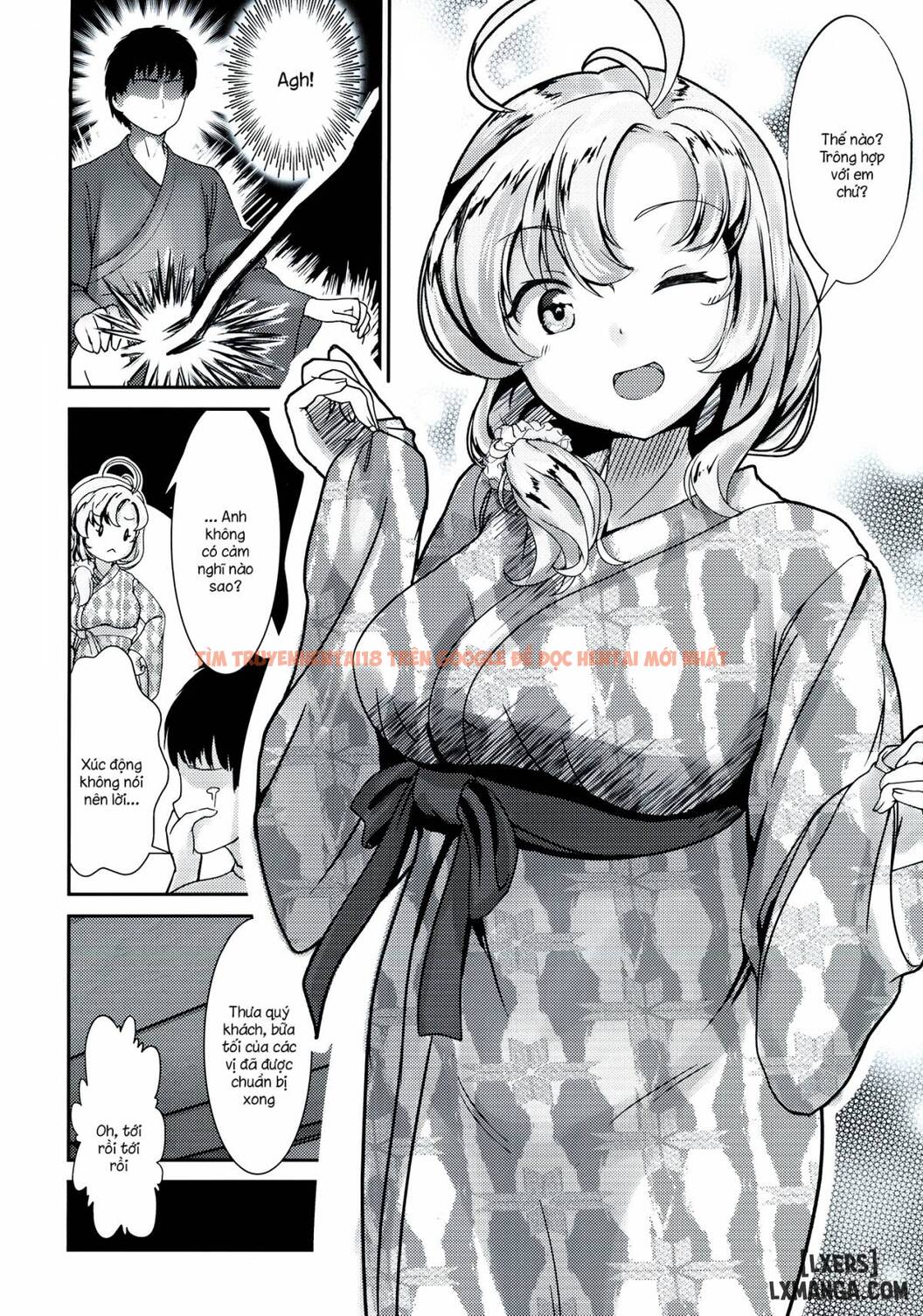 Xem ảnh 4 trong truyện hentai Kinugasa-san To Ryokan De Futari - One Shot - hentaitvn.net