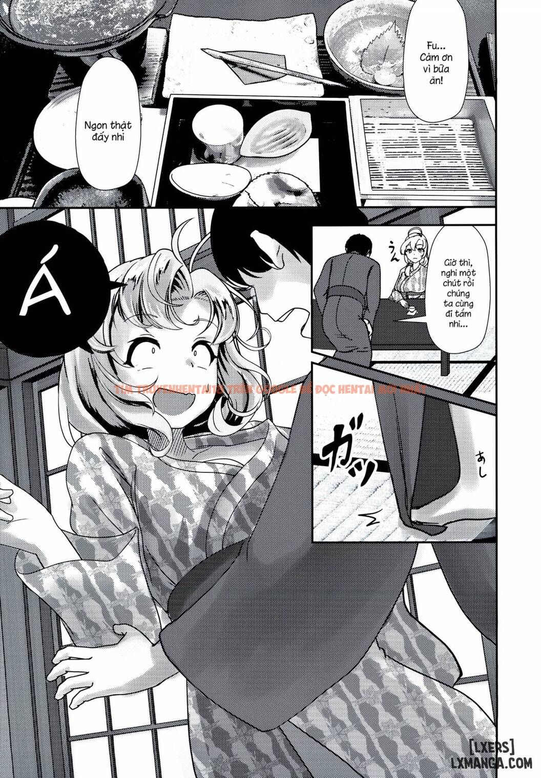 Xem ảnh 5 trong truyện hentai Kinugasa-san To Ryokan De Futari - One Shot - hentaitvn.net