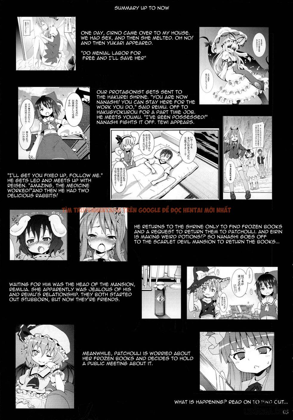 Trang truyện 3 trong truyện tranh Kirisame Marisa No Yuuutsu - One Shot - www.truyentvn.net