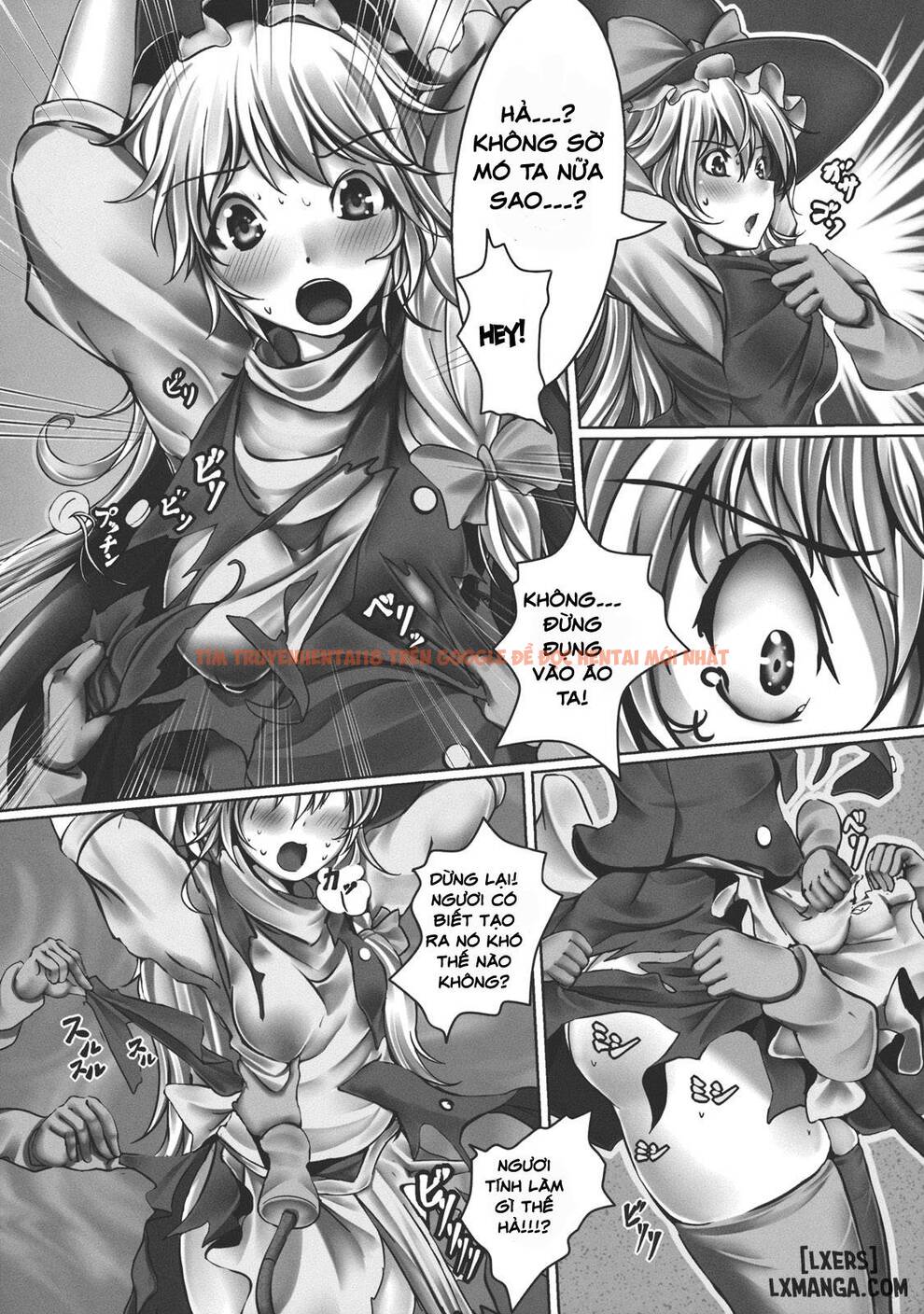 Trang truyện 7 trong truyện tranh Kirisame Marisa Rape Machine - One Shot - hentai24h.pro