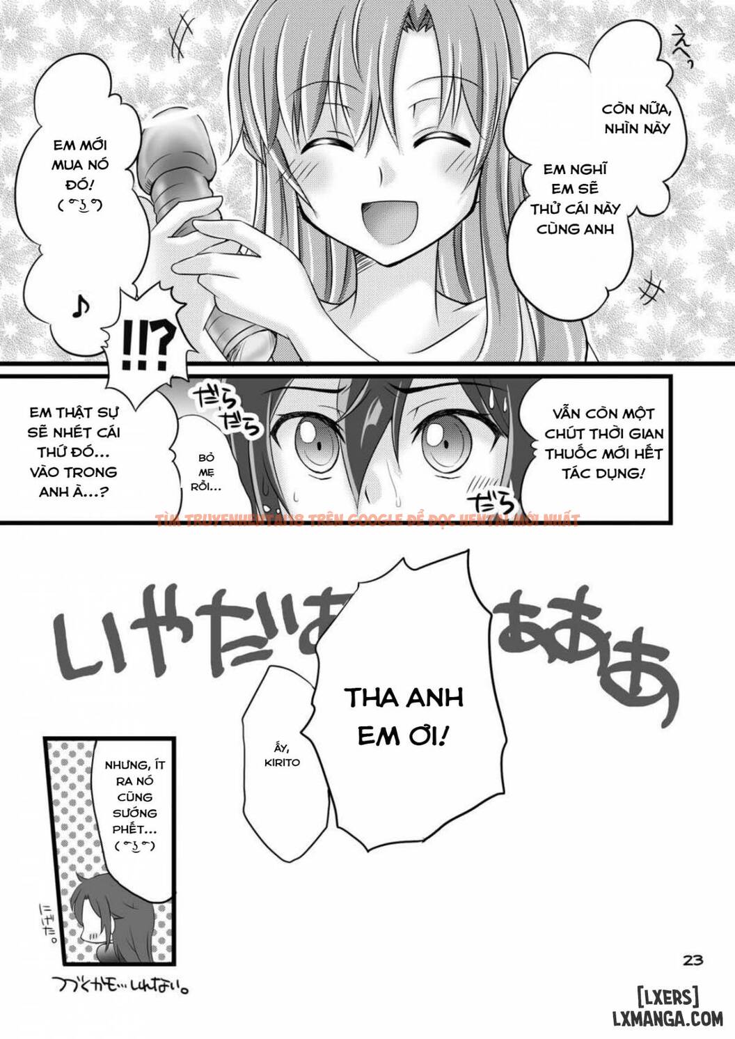 Trang truyện 19 trong truyện tranh Kirito-chan To Asobou - One Shot - hentai24h.pro