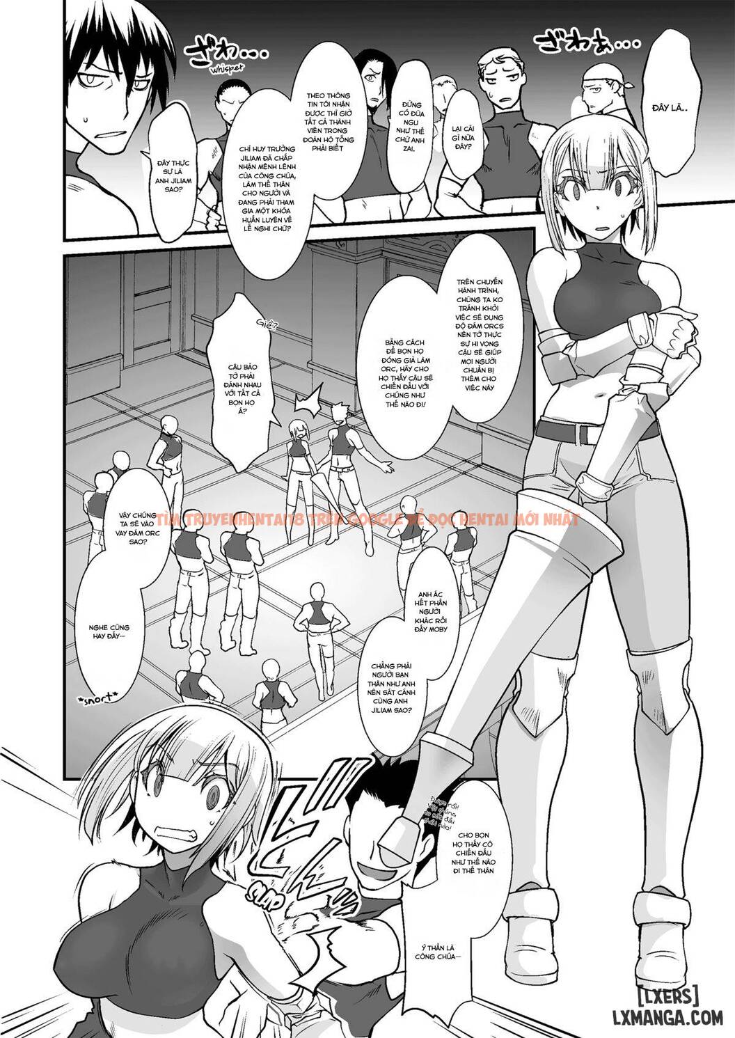 Trang truyện 10 trong truyện tranh Kishi Danchou Kanrakusu - Chap 1 - lxmanga.org